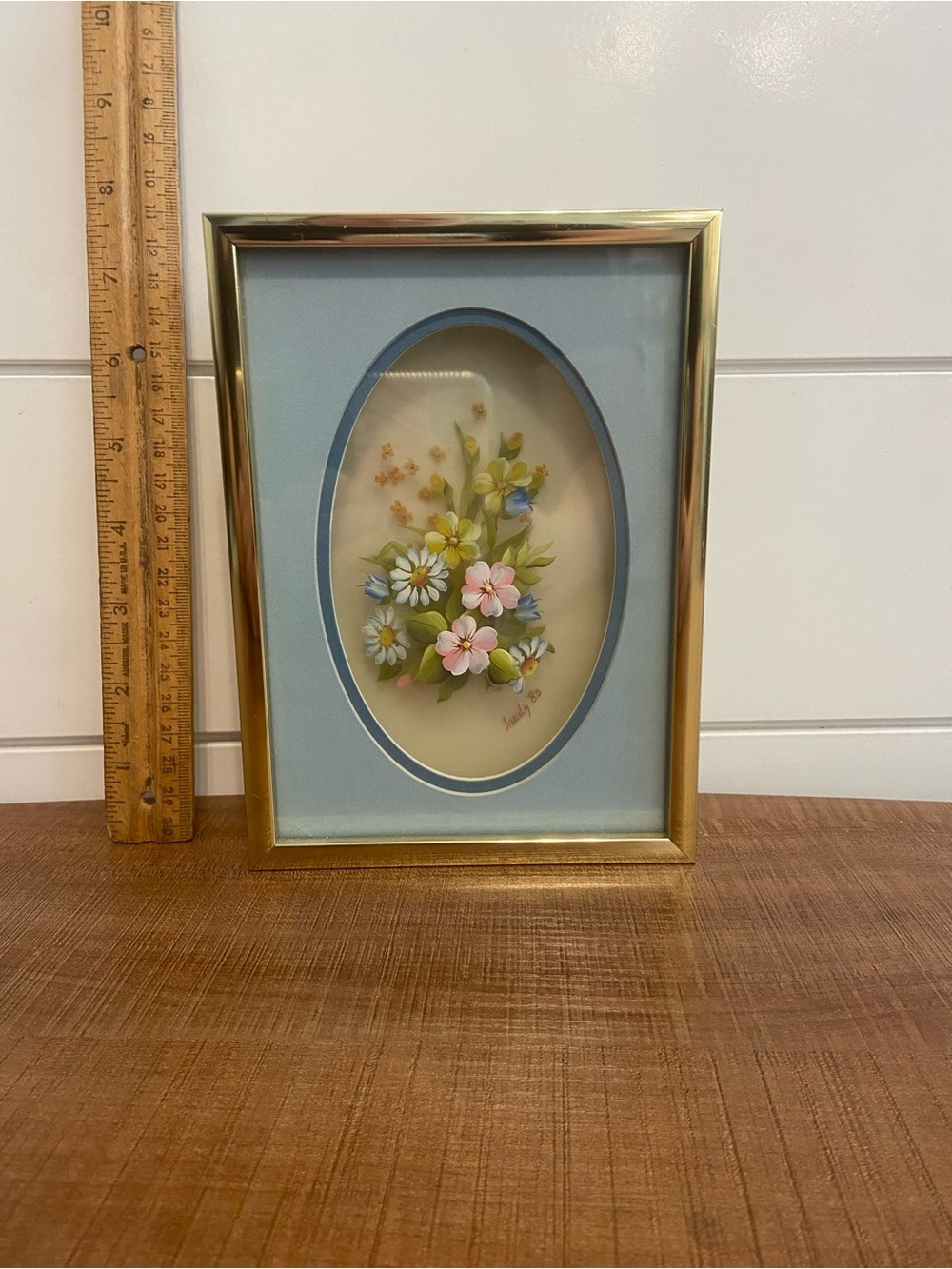 Trudy Quigley 3D Floral Framed Art Shadowbox